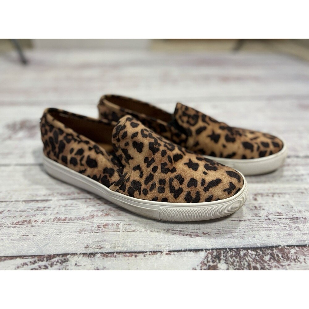Steve Madden Safary Slip-On Shoes / Cheetah Leopard Print / Women’s Size 8.5 - Picture 2 of 6